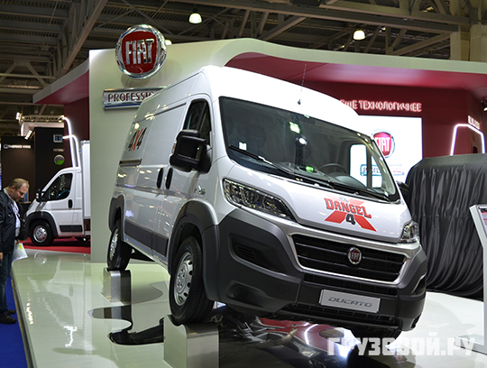 Fiat представила новые модели Doblo и Ducato на COMTRANS